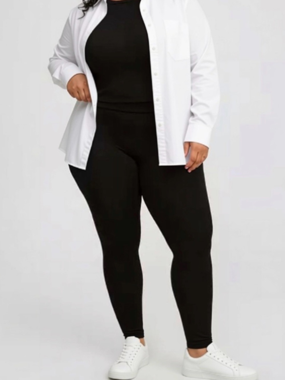 NWT! torrid Plus-Size High-Rise Stretch Leggings Full Length, Wide Waistband